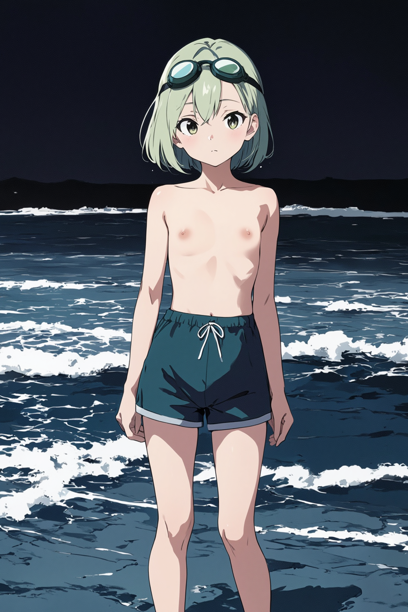 夜の男水着チャレンジ