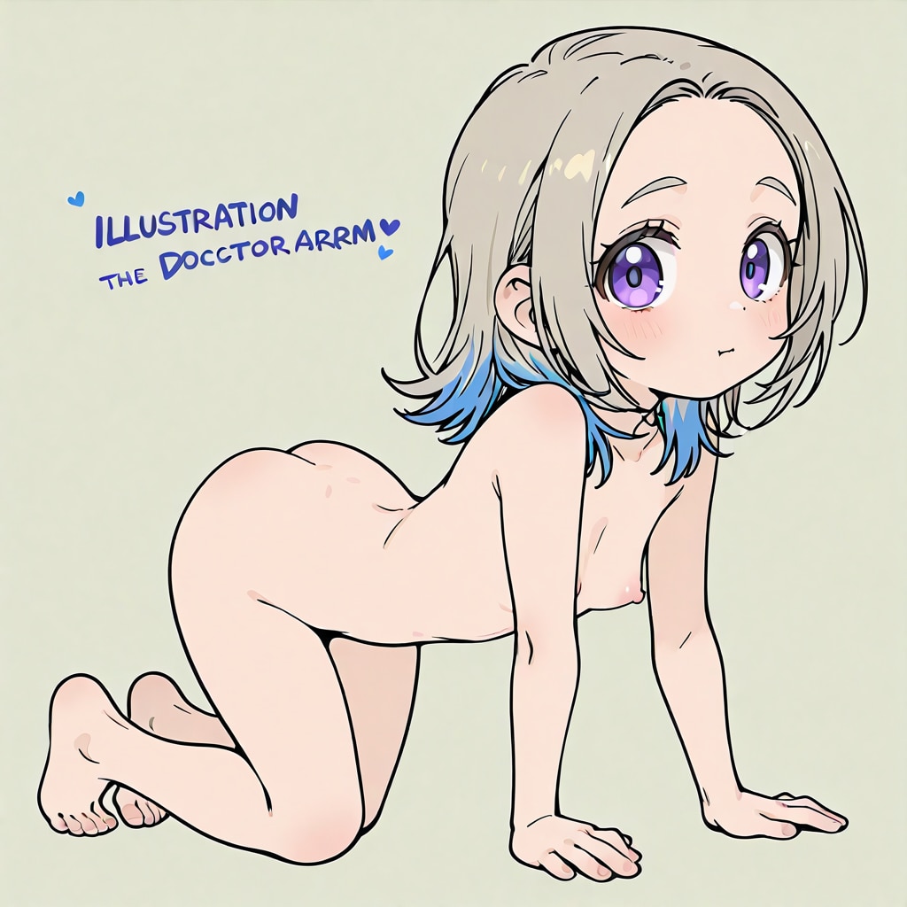 四つん這いガール