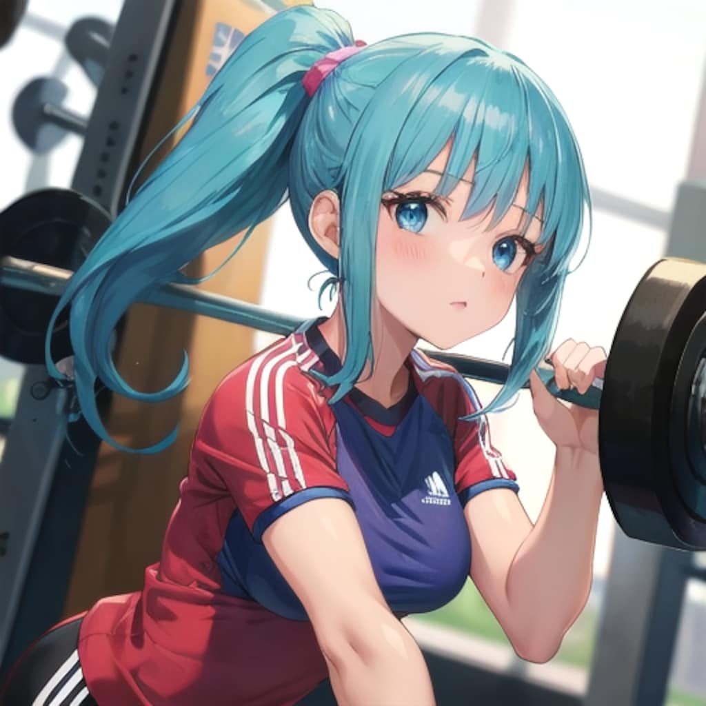 キントレスキーな女の子