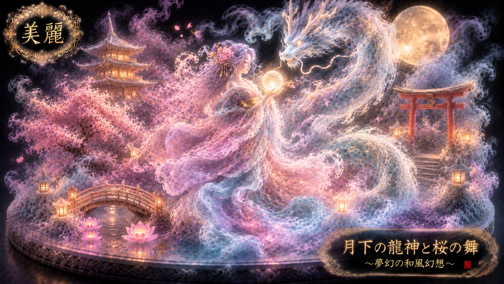 Beautiful Steam and Mist / 美麗 蒸気・煙霧 #patreon #ChatGPT #customGPT #GPTs  #美麗 #蒸気 #煙霧 #beautiful #Japa | の人気AIイラスト・グラビア
