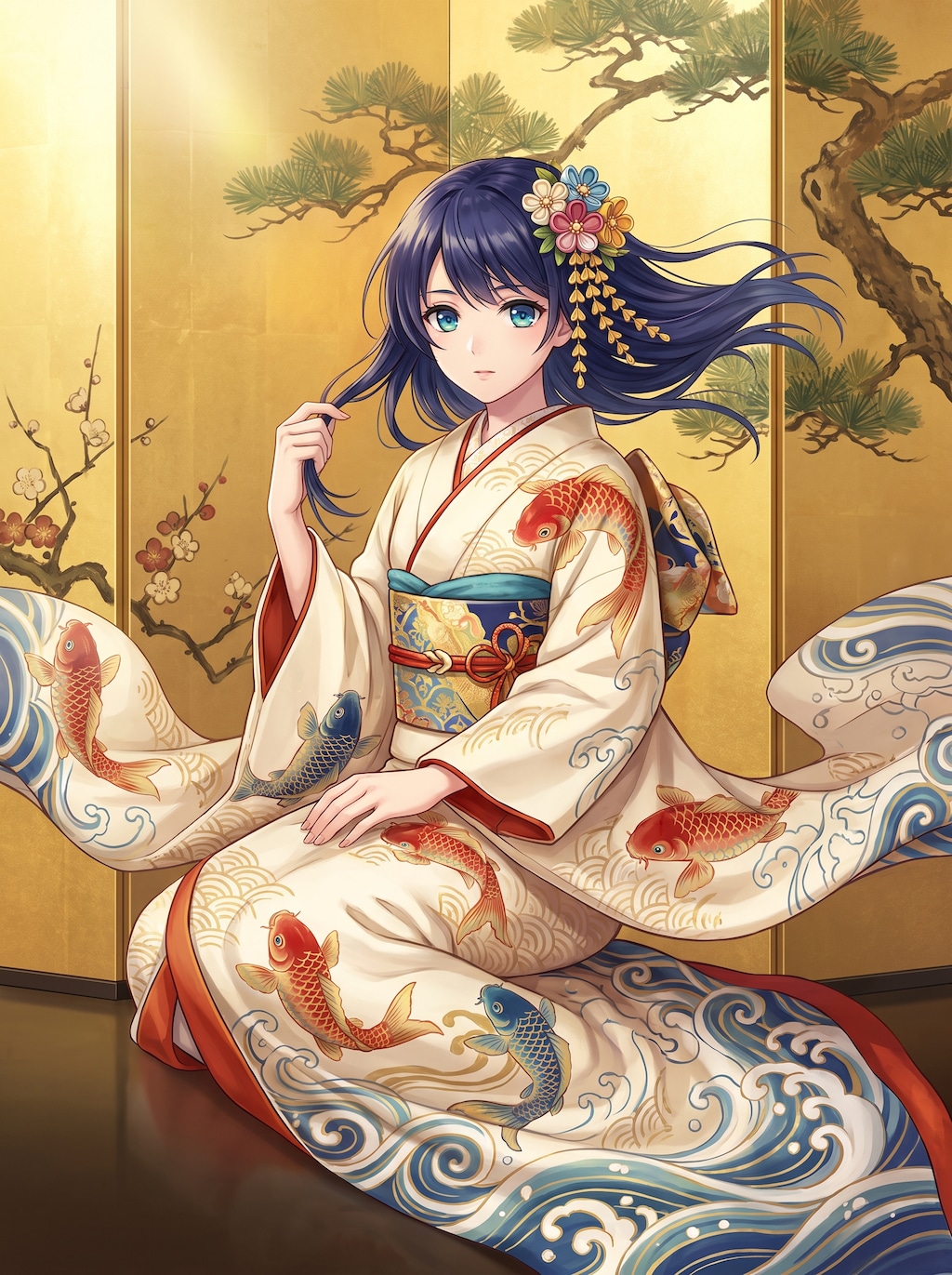 金波鯉女絵巻