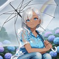ん？…アタシは雨も好きだよ 6枚目