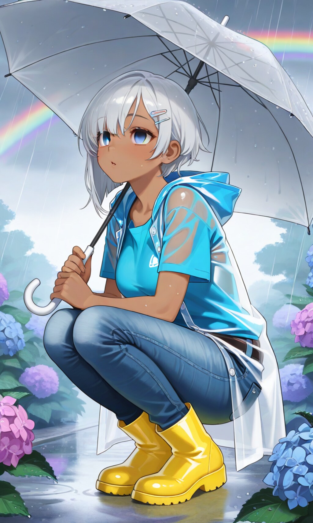 ん？…アタシは雨も好きだよ