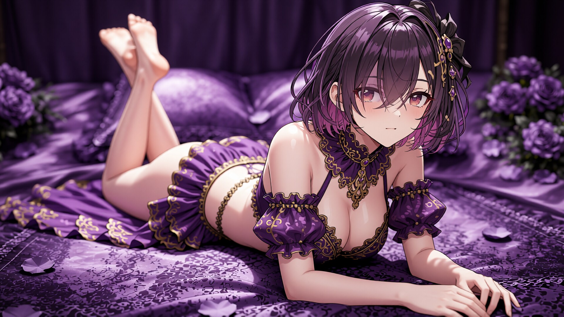 黒髪少女と水着　その3-3