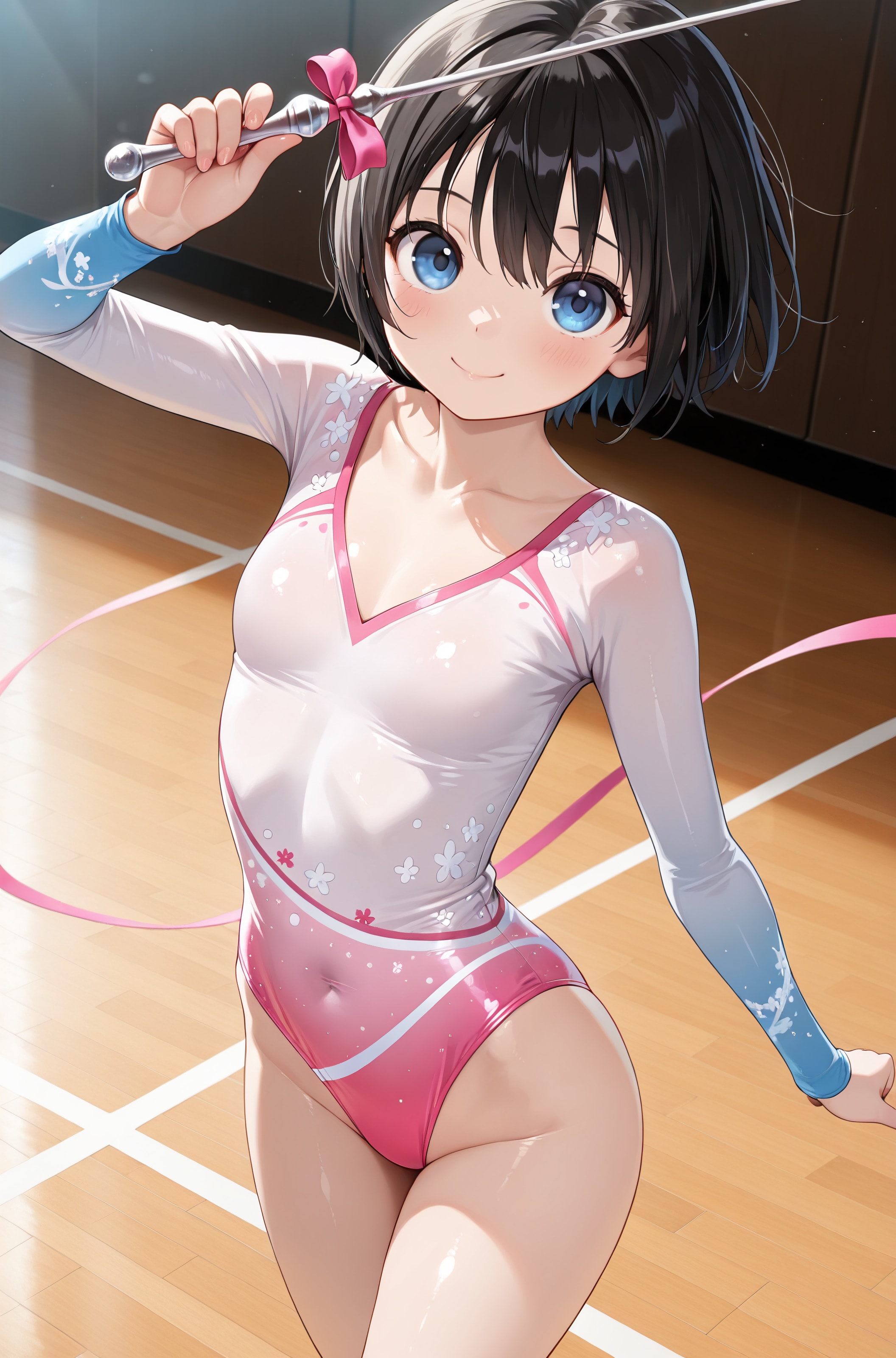 新体操少女
