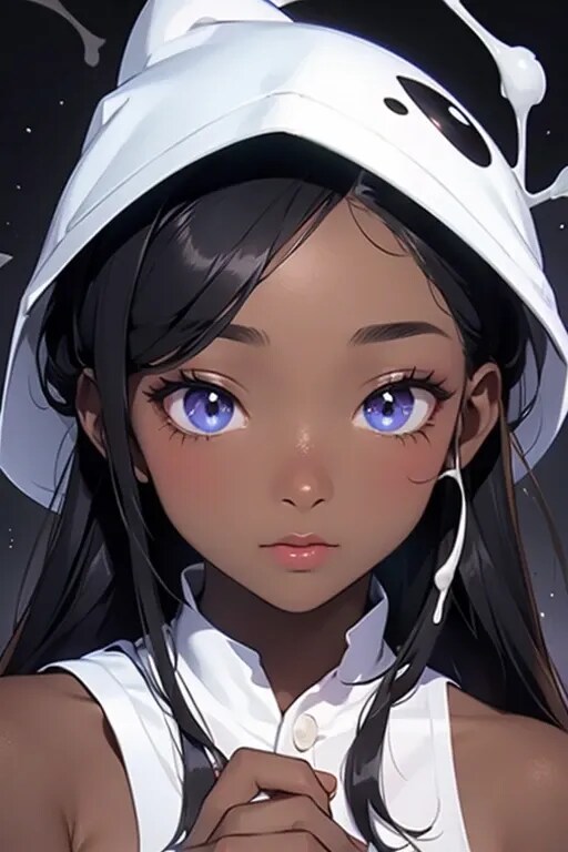 祈る女の子