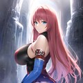 ハイレグレオタード女性集（桃髪ロングヘア編） 12枚目