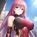 ハイレグレオタード女性集（桃髪ロングヘア編） 3枚目