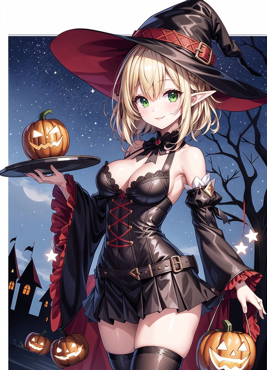 エルフちゃん・魔女っ子ハロウィン