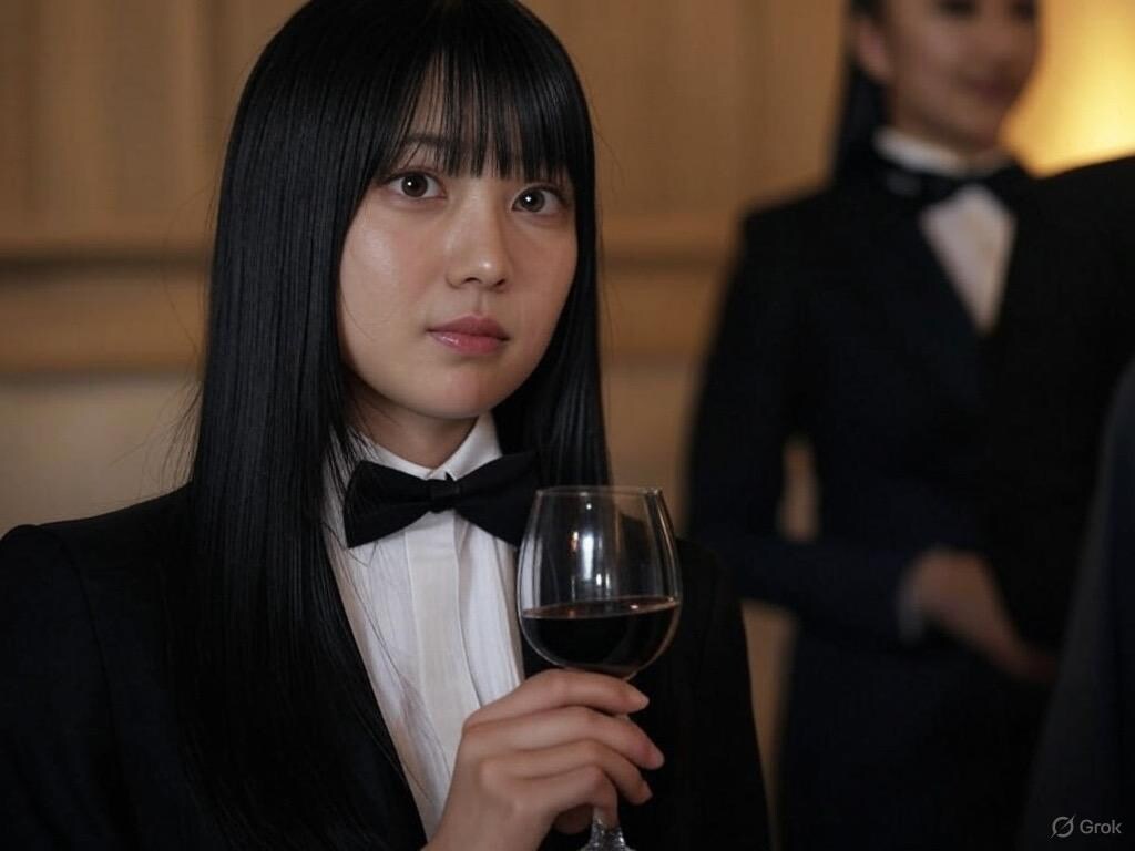 タキシード女子