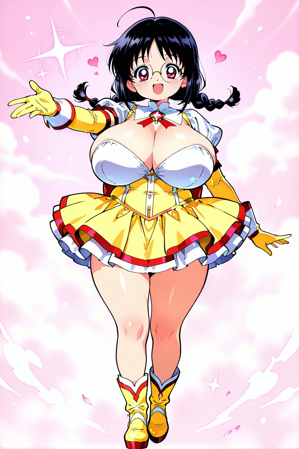 マジカルおさげちゃん | の人気AIイラスト・グラビア