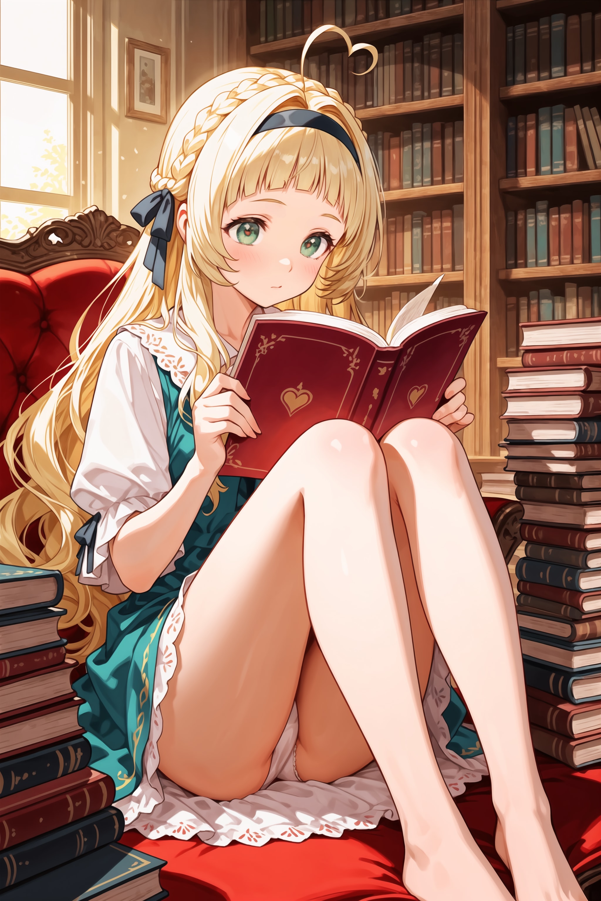 本の虫は隙だらけ