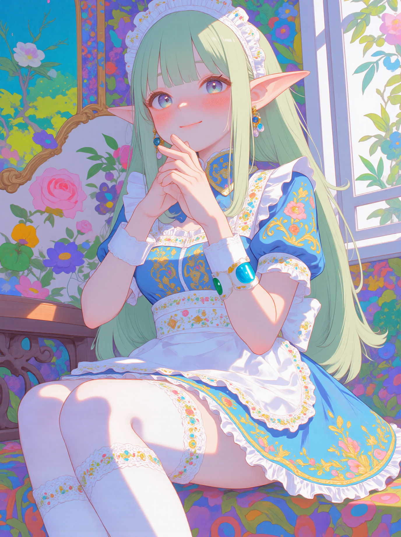 メイドさんの休息 | の人気AIイラスト・グラビア