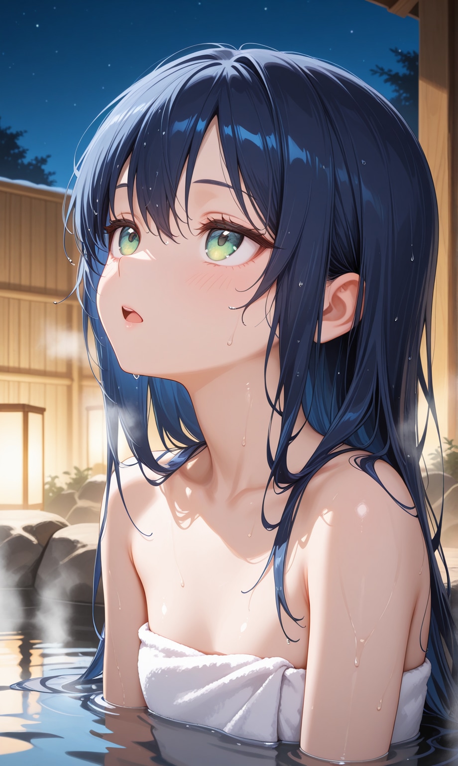 温泉 | の人気AIイラスト・グラビア