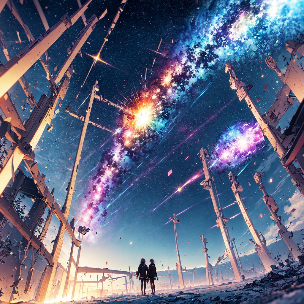 崩壊した世界で