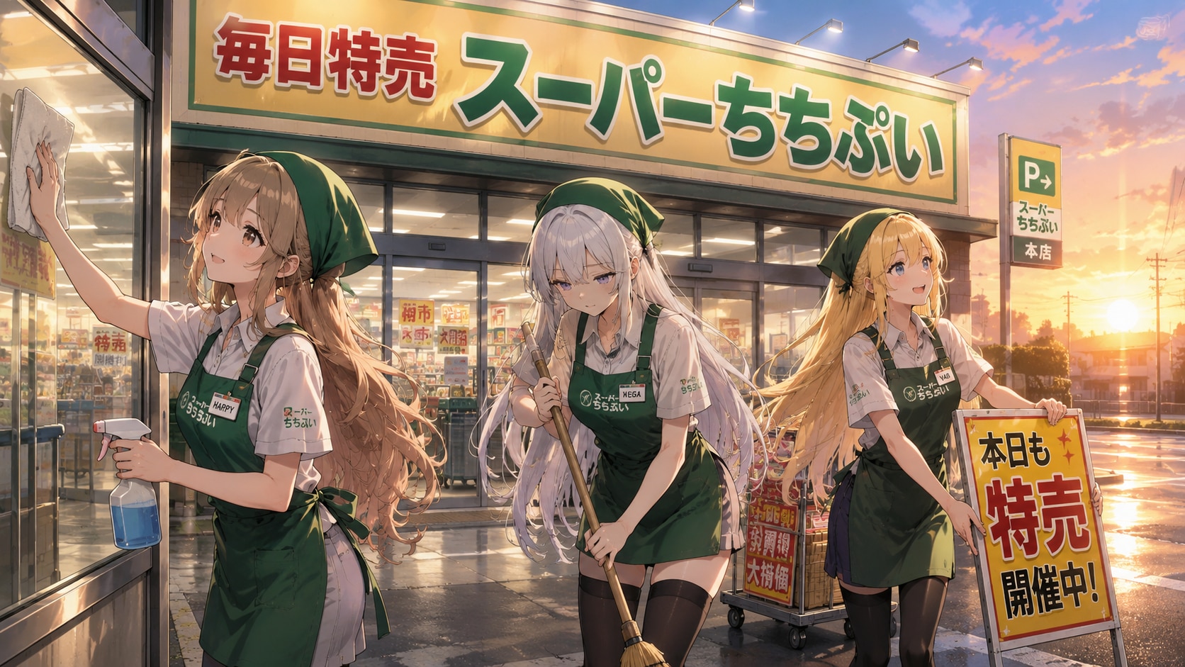 アニメ　スーパーちちぷいのオープニング