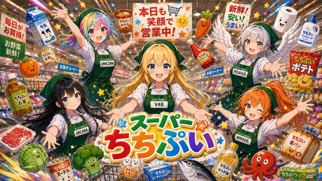 アニメ　スーパーちちぷいのオープニング