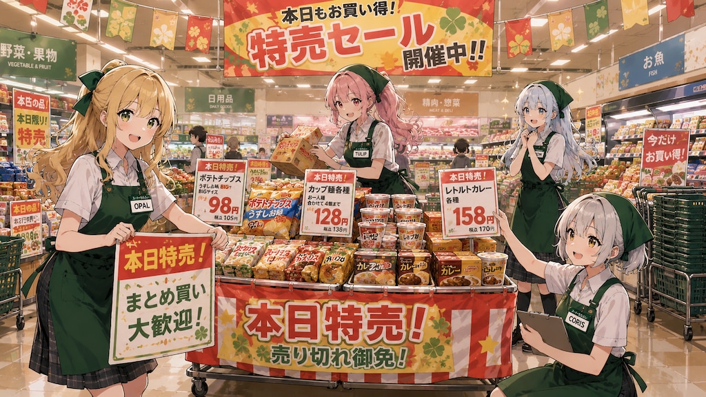 アニメ　スーパーちちぷいのオープニング