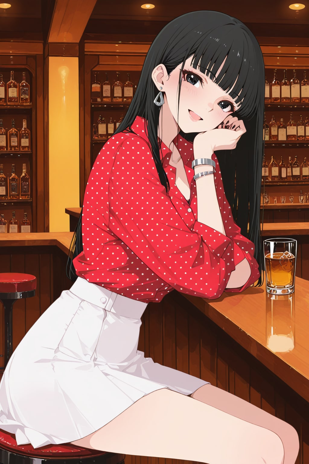 woman at bar 32
