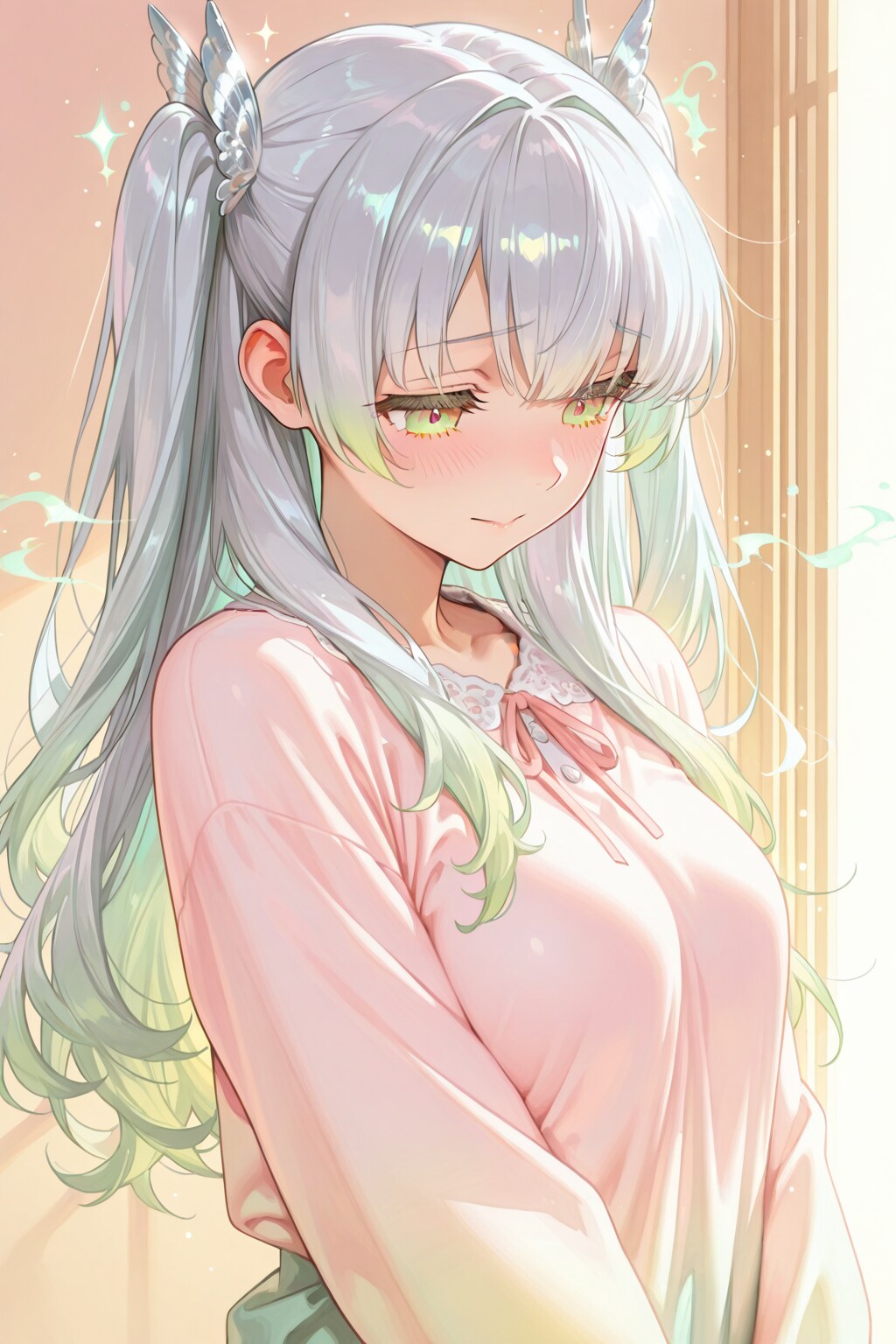 パステルカラーのセリュナさん