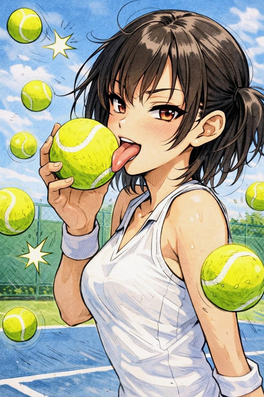 球あそび🎾お姉やん04