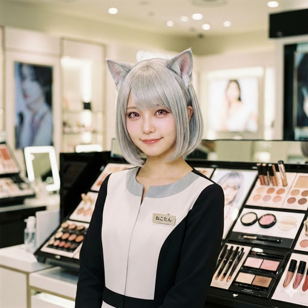 美容部員ねこたん