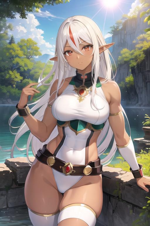 ビキニアーマーwithエルフ