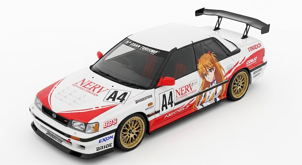 レガシィ新世紀エヴァンゲリオン痛車レーシングカー