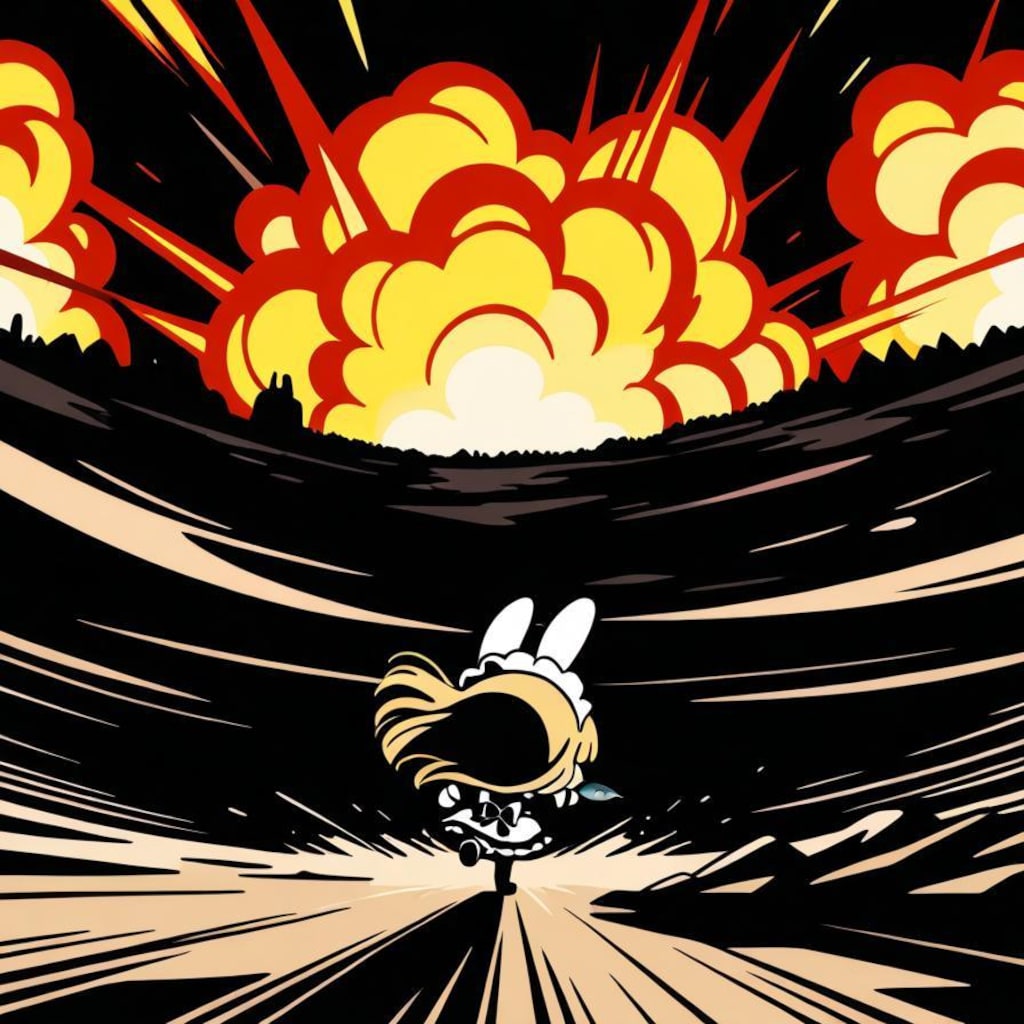 ピ ッ ツ ァ ー ラ ビ ッ ト🍕🐰💥💥💥