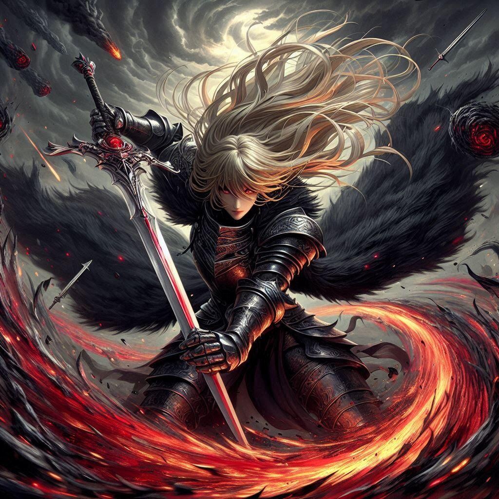 ブロンドの女騎士さん541