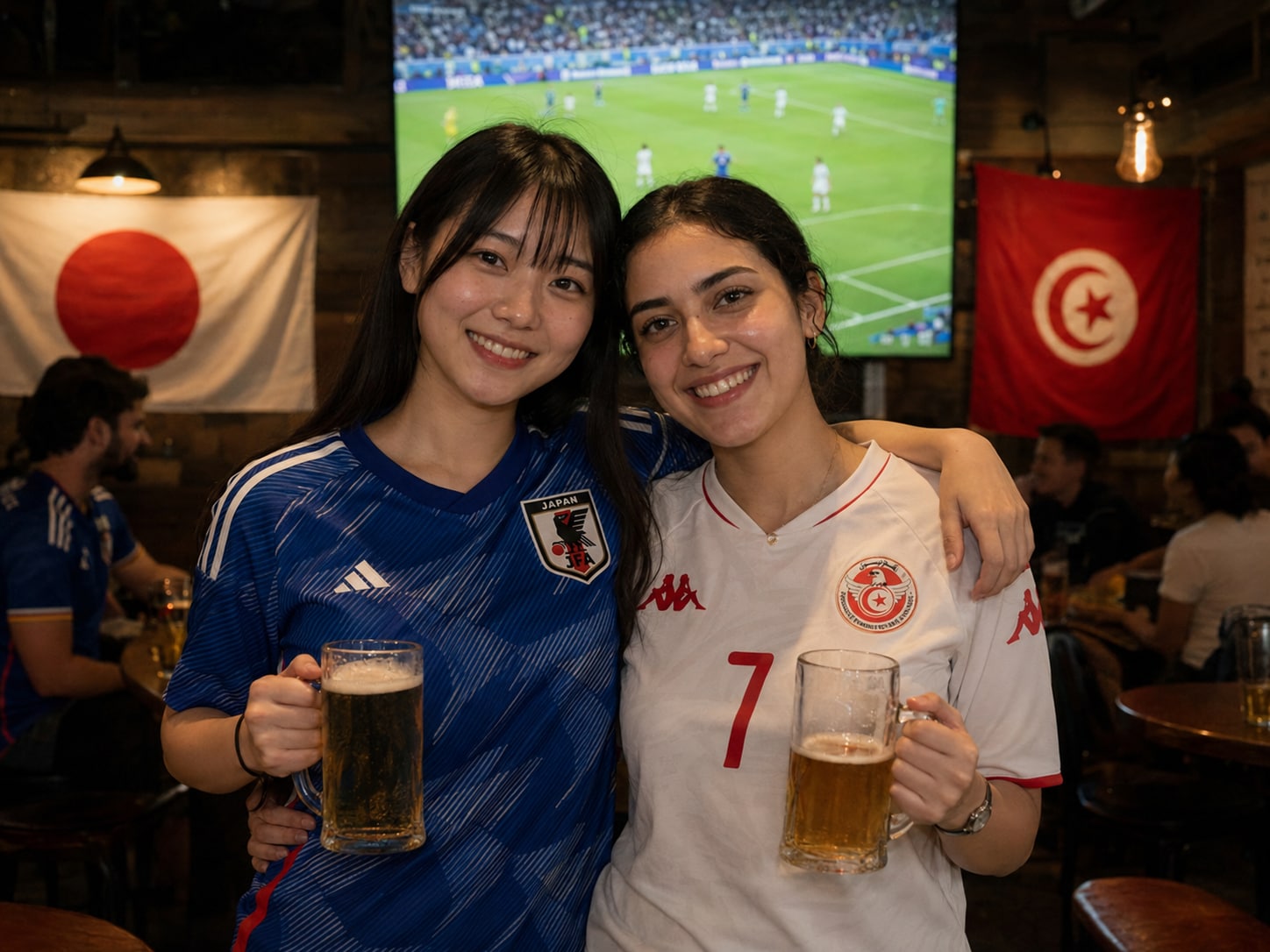 健闘を祈って、乾杯