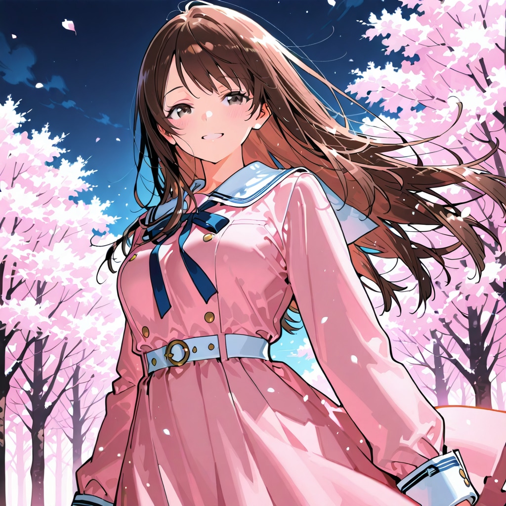 サクラの似合う彼女