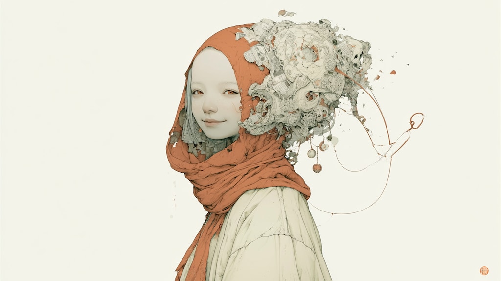 微笑み