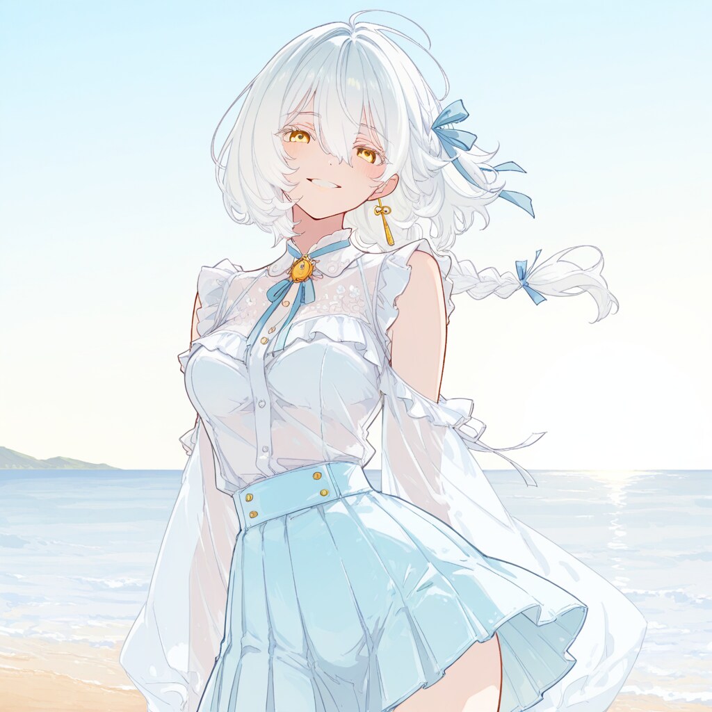 海浜 | の人気AIイラスト・グラビア