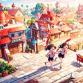 スイーツタウンでマラソン大会 Marathon in Sweets Town 2枚目