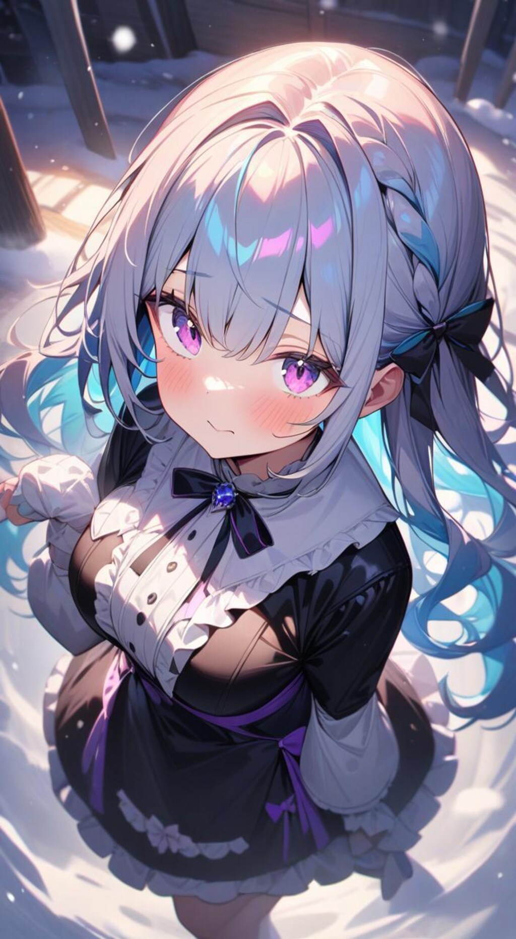 おはようございます★ 主様は、お目々が痛いらしいです。　スーパーメイド