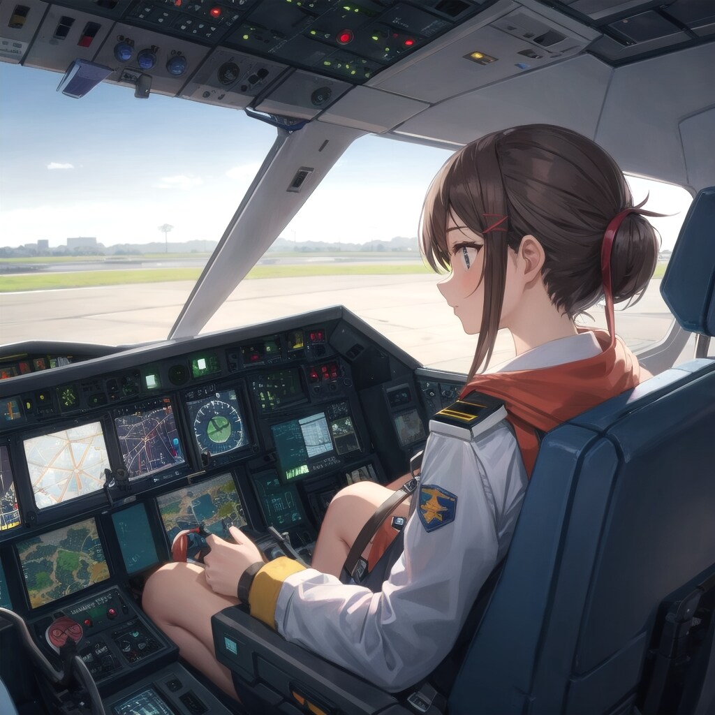 女性パイロット