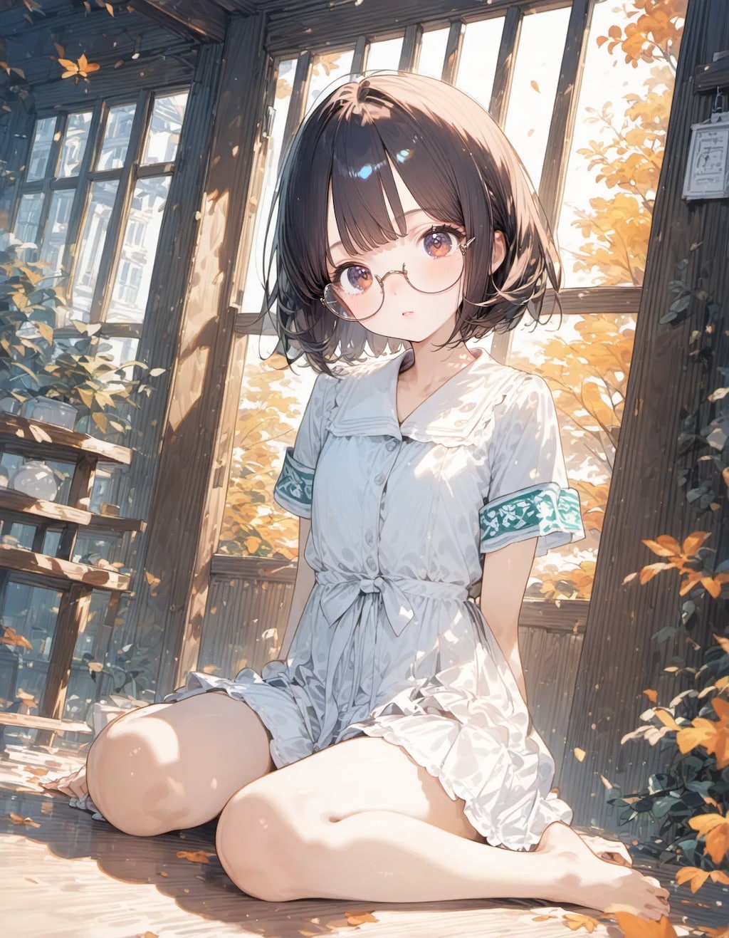 Autumn Through the Glass