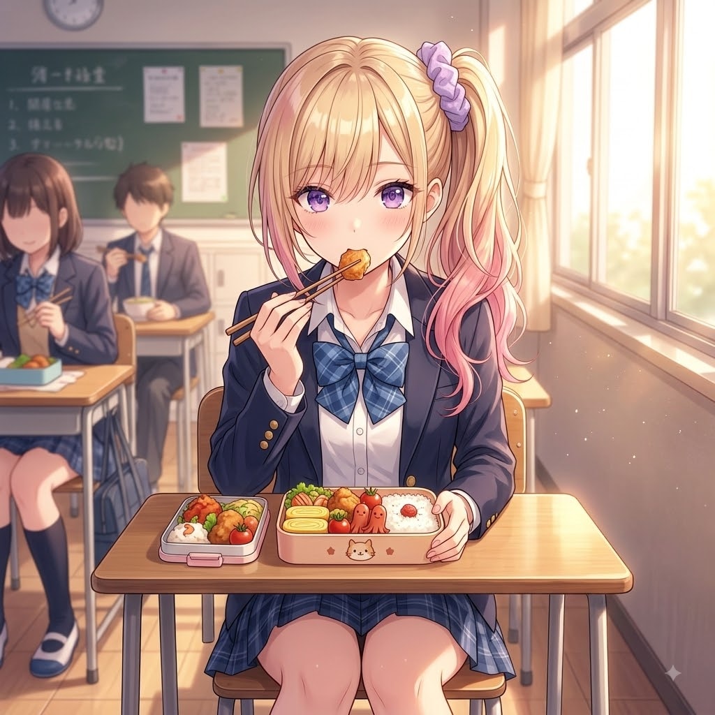 うちの子紹介 サイドポニーテールちゃん