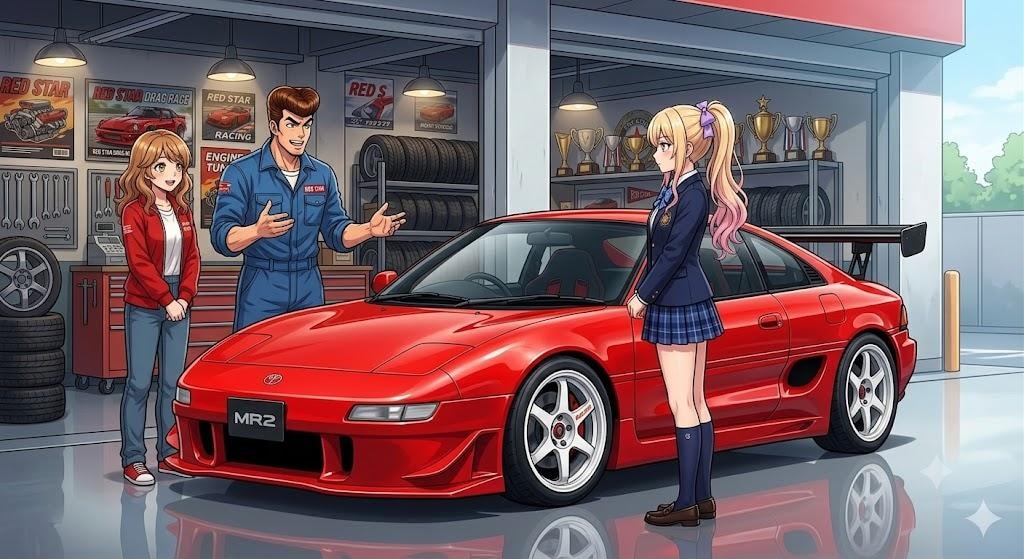 うちの子紹介 サイドポニーテールちゃん