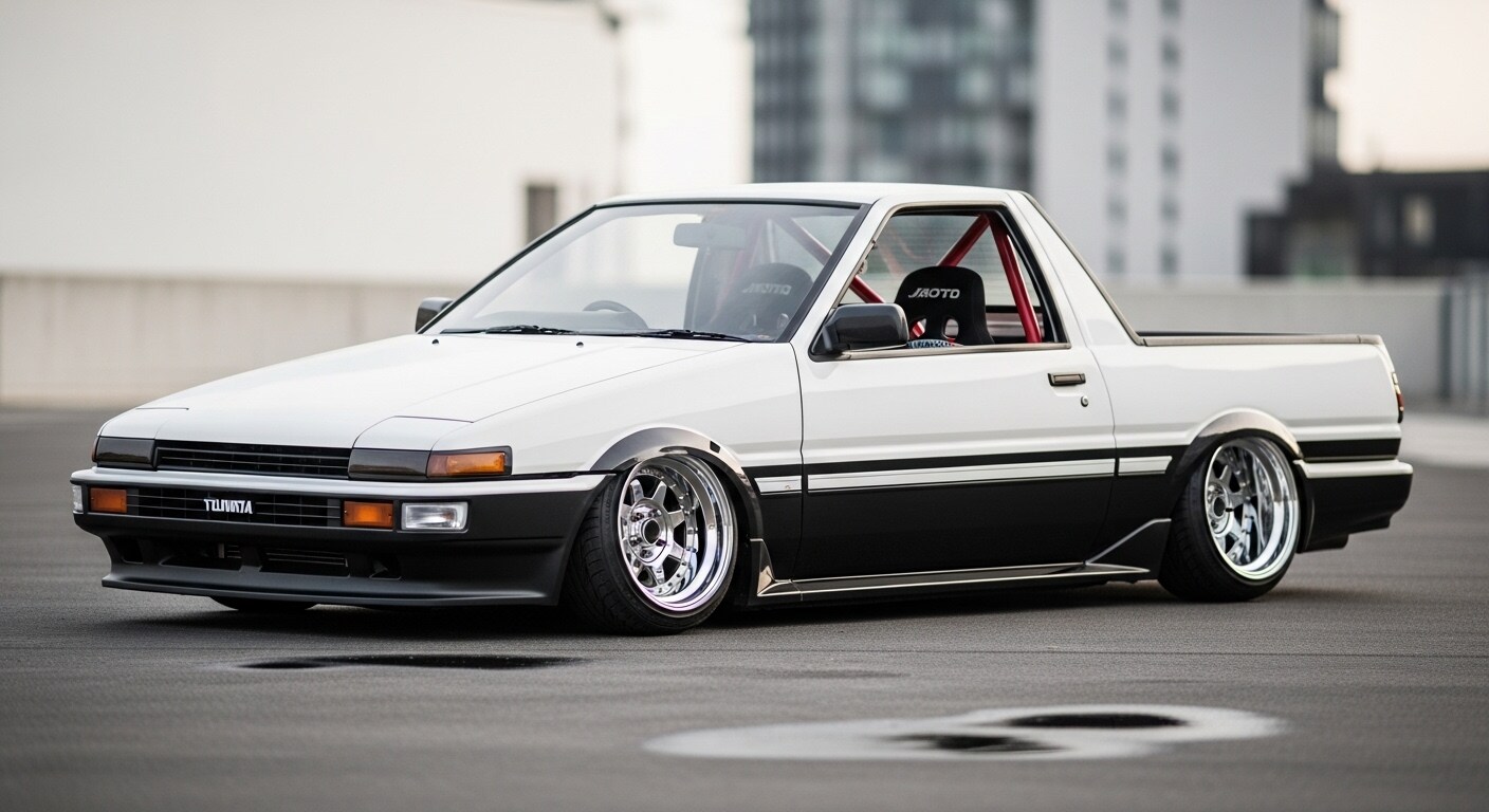 AE86トラックカスタム | の人気AIイラスト・グラビア