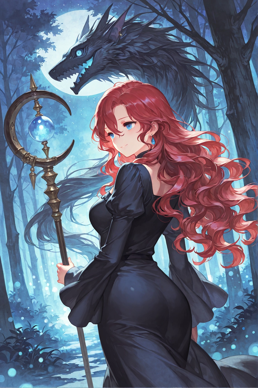 不死の魔女と竜の森