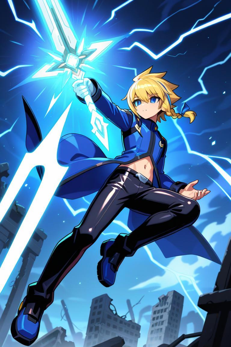 蒼き雷霆 ガンヴォルト | の人気AIイラスト・グラビア