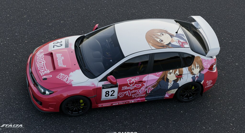 インプレッサけいおん！痛車