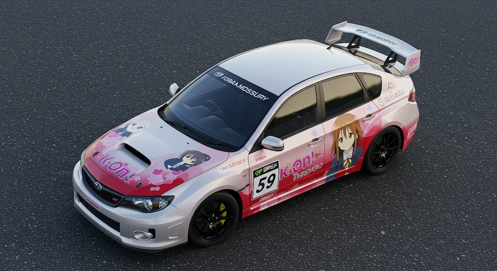 インプレッサけいおん！痛車