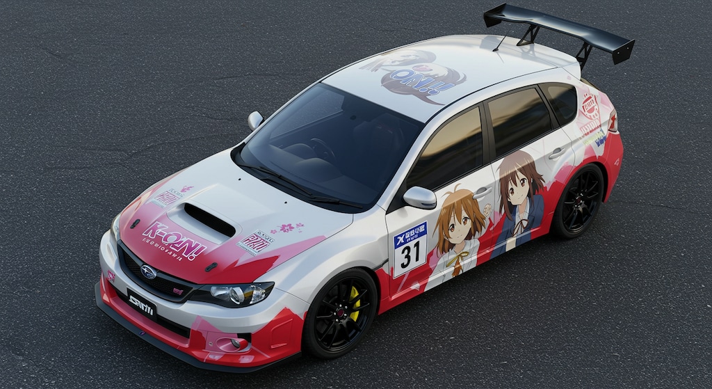 インプレッサけいおん！痛車