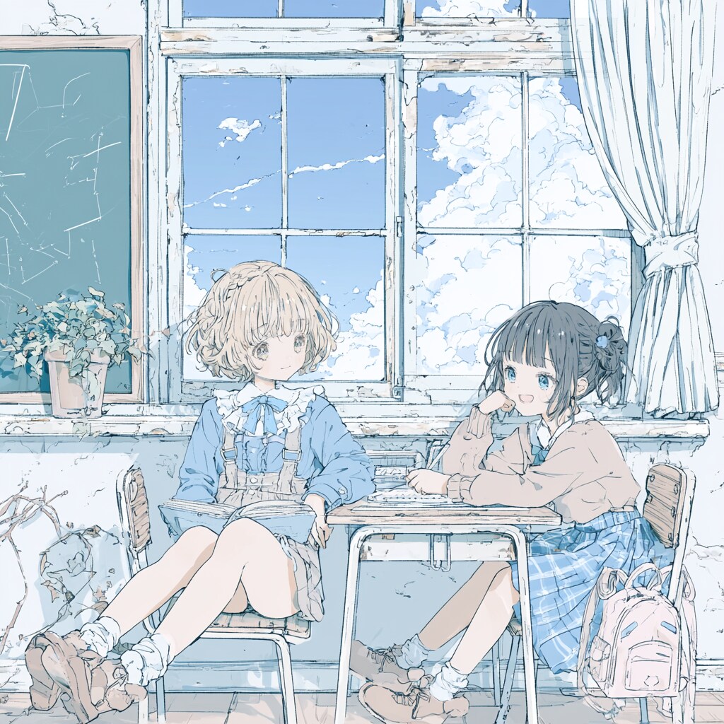 休み時間 | の人気AIイラスト・グラビア