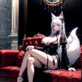 白狐のパンツ 8枚目