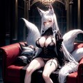 白狐のパンツ 9枚目