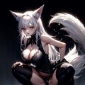 白狐のパンツ 5枚目